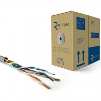 Кабель сетевой Ritar UTP 305м КВП(4*2*0,49)[СCA] (7455)