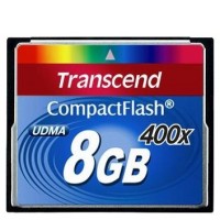Карта памяти 8 Gb CF Transcend 400x (TS8GCF400)