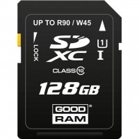 Карта памяти GOODRAM 128GB SDXC class 10 USH-I (SDC128GXCUHS1GRR10)