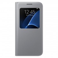 Чехол для моб. телефона Samsung для S7/G930 - S View Cover (Silver) (EF-CG930PSEGRU)
