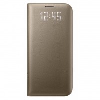 Чехол для моб. телефона Samsung для S7 edge - LED View Cover (Gold) (EF-NG935PFEGRU)