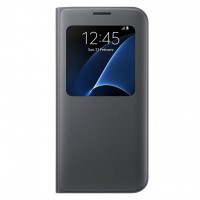 Чехол для моб. телефона Samsung Galaxy S7/Black/View Cover (EF-CG935PBEGRU)