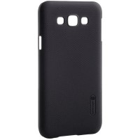 Чехол для моб. телефона NILLKIN для Samsung E7/E700 - Super Frosted Shield (Черный) (6212914)