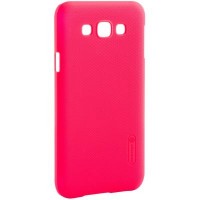 Чехол для моб. телефона NILLKIN для Samsung E7/E700 - Super Frosted Shield (красный) (6212915)