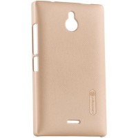 Чехол для моб. телефона NILLKIN для Nokia X2 - Super Frosted Shield (золотистый) (6168705)