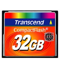 Карта памяти 32Gb Compact Flash Transcend 133X / TS32GCF133