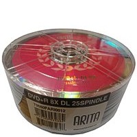 Диск DVD+R 50 Arita 8.5GB, 8x DualLayer