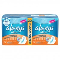 Гигиенические прокладки Always Ultra Normal Plus 20 шт (4015400041627)