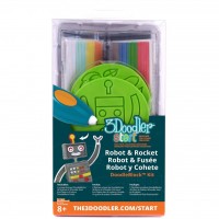 Стержень для 3D-ручки 3Doodler Start Ракета 48 шт (3DS-DBK-RO)