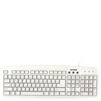 Клавиатура Acme KS 01 USB, белая