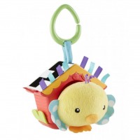 Игрушка-подвеска Fisher-Price Мягкая книжечка Птенец в скворечнике (DFP95)