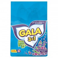 Стиральный порошок Gala Свежесть горной лаванды 1,5 кг (8001090107787)