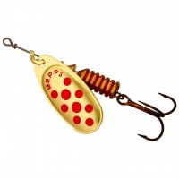 Блесна Mepps Comet Decore gold/red dots 6.5гр №3 (30417 003)