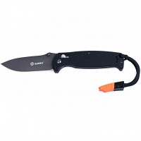 Нож Ganzo G7413-WS черный (G7413-BK-WS)
