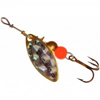 Блесна Mepps Aglia Long Rainbow gold 11.5гр №3 (30216 003)