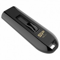 USB Flash Drive Silicon Power 64GB Blaze B21 Black USB 3.1 (SP064GBUF3B21V1K)
