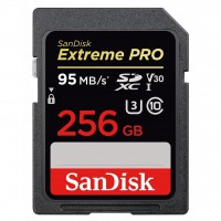 Карта памяти SANDISK 256GB SDXC UHS-I U3 4K Extreme Pro (SDSDXXG-256G-GN4IN)