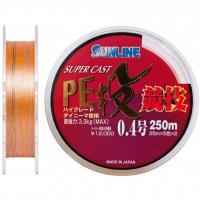 Шнур Sunline S-Cast PE Nagi Kyogi 250м #0.4/0.104мм 3.3кг (1658.01.12)