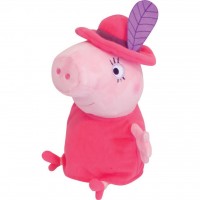 Мягкая игрушка PEPPA Мама Свинка в шляпе 30 см (29625)