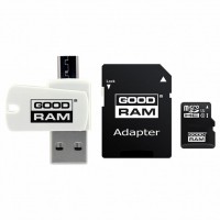 Карта памяти GOODRAM 8GB microSD class 10 UHS-I (M1A4-0080R11)