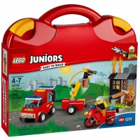 Конструктор LEGO Juniors Чемоданчик Пожарная команда (10740)