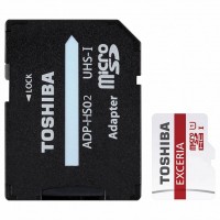 Карта памяти TOSHIBA 16GB microSDHC class 10 (THN-M302R0160EA)