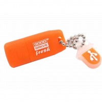 USB флеш накопитель GOODRAM 8GB Standart Fresh Orange Flavour USB 2.0 (UFR2-0080O0R11)