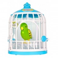 Интерактивная игрушка Moose Little Live Pets Птичка в клетке Френки (28023)