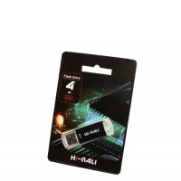 USB Flash Drive 4Gb Hi-Rali Rocket series Black / HI-4GBVCBK