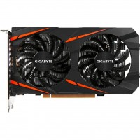 Видеокарта GIGABYTE Radeon RX 550 2048Mb GAMING OC (GV-RX550GAMING OC-2GD) GDDR 5, 128 Bit, 1290 MHz, 7000 MHz, DisplayPort, DVI, HDMI, кулер, радиатор
