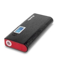 Батарея универсальная ColorWay 10000 mAh Black/Red (CW-PB100LIB2BK-DF)
