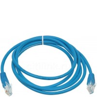 Патч-корд 15 м, UTP, Blue, Ritar, литой, RJ45, кат.5е