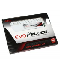 Модуль памяти 4Gb x 2 (8Gb Kit) DDR3, 1600 MHz (PC3-12800), Geil Evo Veloce, 11-11-11-30, 1.5V, с радиатором (GEW38GB1600C11DC)