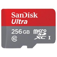 Карта памяти SANDISK 256GB microSDXC class 10 UHS-I Ultra (SDSQUNI-256G-GN6MA)