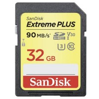 Карта памяти SANDISK 32GB SDHC class 10 V30 UHS-I U3 4K Extreme (SDSDXWF-032G-GNCIN)