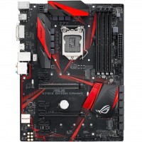 Материнская плата 1151 (B250) Asus STRIX B250H GAMING, B250, 4xDDR4, CrossFireX, Int.Video(CPU), 6xSATA3, 2xM.2, 2xPCI-E 16x 3.0, 4xPCI-E 1x 3.0, 1xPCI, ALCS1220A, I219V, 6xUSB3.1/6xUSB2.0, DVI/HDMI, ATX