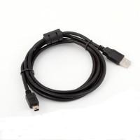 Кабель Gemix USB 2.0 AM/mini 5P 1,2m с ферритовым фильтром Black (GC 1610) гарантия 0 мес.