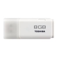 USB Flash Drive 8Gb Toshiba U202 White / 17/7Mbps / THN-U202W0080E4