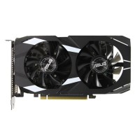 Видеокарта GeForce GTX1050, Asus, Dual, 2Gb DDR5, 128-bit, DVI/HDMI/DP, 1455/7008 MHz (DUAL-GTX1050-2G-V2)
