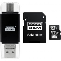 Карта памяти GOODRAM 128GB miсroSDXC class 10 UHS-I (M1A5-1280R11)