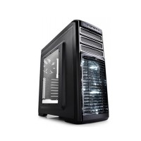 Корпус Deepcool KENDOMEN Middletower без БП ATX/mATX/mITX черный, 5 вентиляторов, окно