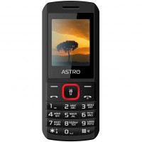 Мобильный телефон Astro A170 Black Red
