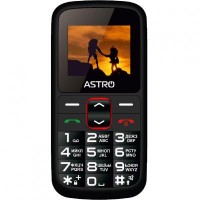 Мобильный телефон Astro A172 Black Red