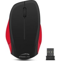 Мышка Speedlink Ledgy, wireless, black-red (SL-630000-BKRD)