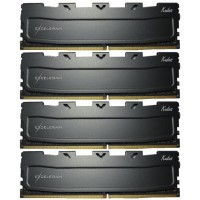 Модуль памяти для компьютера DDR4 16GB (4x4GB) 2400 MHz Black Kudos eXceleram (EKBLACK4162415AQ)