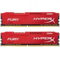 Модуль памяти для компьютера DDR4 32GB (2x16GB) 2400 MHz HyperX Fury RED Kingston (HX424C15FRK2/32)