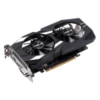 Видеокарта GeForce GTX1050 OC, Asus, Dual, 2Gb DDR5, 128-bit, DVI/HDMI/DP, 1518/7008 MHz (DUAL-GTX1050-O2G-V2)
