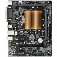 Материнская плата с процессором Asus J3455M-E, Intel Celeron J3455 (4x2.3 GHz), 2xDDR3 SO-DIMM, Intel HD 500, 2xSATA3, 1xPCI-E 16x, 2xPCI-E 1x, ALC887-VD2, RTL8111H, 4xUSB3.0/4xUSB2.0, mATX