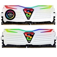 Модуль памяти для компьютера DDR4 16GB (2x8GB) 3000 MHz Super Luce White RGB Sync LED GEIL (GLWS416GB3000C16ADC)