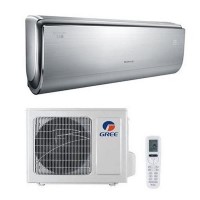 Кондиционер GREE U-Crown DC Inverter (GWH09UB-K3DNA5F) кондиционер, сплит-система, 9, 26 м, настенный, 2.6 кВт, 3 кВт, инверторный, серебристый, 86 x 30.5 x 17 см